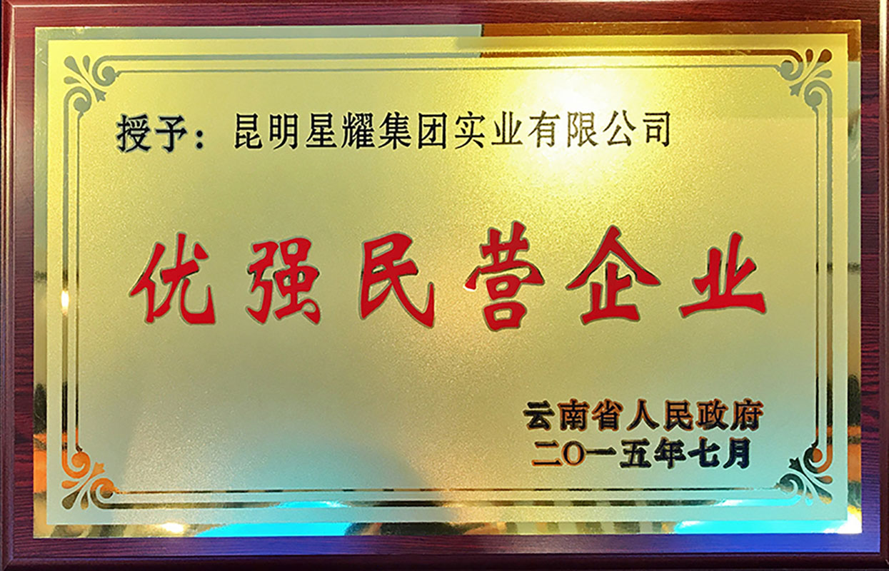 2015优良民营企业